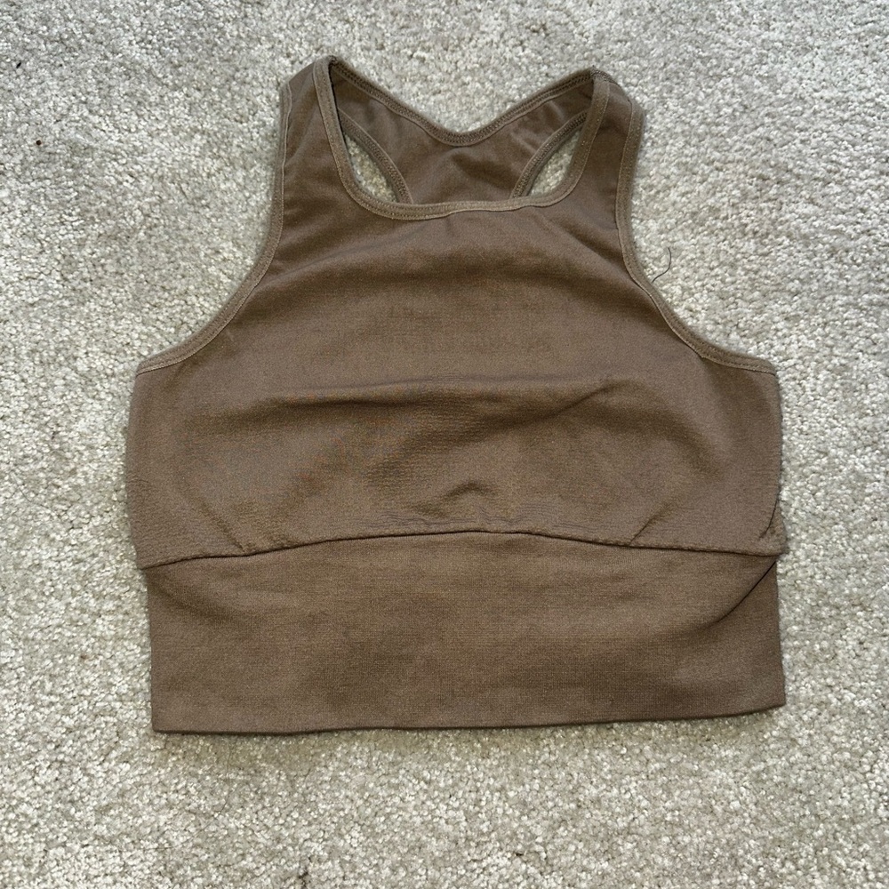 Free People Racerback Crop Top Tank